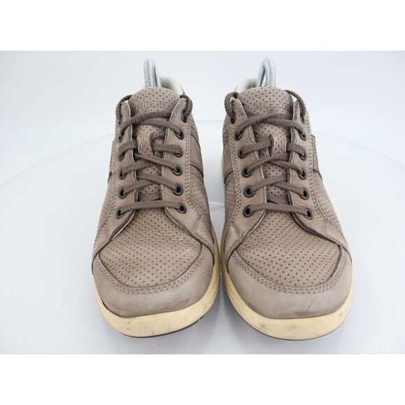 Mephisto Men's Hero Shoe Size 7.5 Brown Tan Leather Luxury Comfort Sneaker - Picture 4 of 12